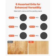 Load image into Gallery viewer, Amocart Sanding BeltsBelt Sander Sanding Belts 6PCS(Each of 120 240 400 600 800 1000 Grits)Silicon Carbide for Knife Sharpening
