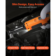 Load image into Gallery viewer, Amocart Cordless Ratchet Wrench Battery Powered Electric Wrench Set with Batteries Charger Sockets Adaptor and Carrying Case
