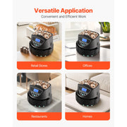 Load image into Gallery viewer, SucceBuy Coin Sorter Coin Counter Machine for 5 Kinds of USD Coins Coin Sorter &amp; Wrap Machine Holds up to 2000 Coins LCD Screen
