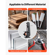 Charger l'image dans la visionneuse de galerie, Amocart 6in Disc Sander &amp; 2in x 42in Belt Sander 420W Bench Belt Disc Sanders Combo for DIY Woodworking Furniture Refinishing
