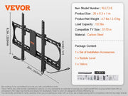 Charger l'image dans la visionneuse de galerie, SucceBuy Support TV Mural Orientable et Inclinable pour TV de 26 à 90 pouces avec Bras Articulés et Réglage Horizontal
