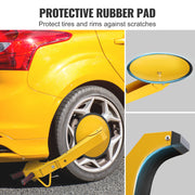 Charger l'image dans la visionneuse de galerie, Amocart Wheel Lock Clamp 1/2 Pack Trailer Wheel Lock Heavy-Duty Anti Theft Tire Lock Adjustable Tire Boot Lock Tire Claw for RV
