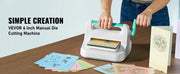 Load image into Gallery viewer, Amocart 6/9in Manual Die Cutting Embossing Machine Portable Cut Machines Opening Scrapbooking Machine Full Kit For Arts Crafts
