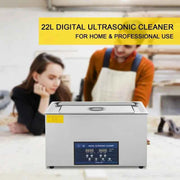 Charger l'image dans la visionneuse de galerie, 【Premium】SucceBuy 22L Ultrasonic Cleaner 28/40khz Dual Frequency Ultrasonic Cleaner 304 Stainless Steel w/ Heater Timer for Jewe
