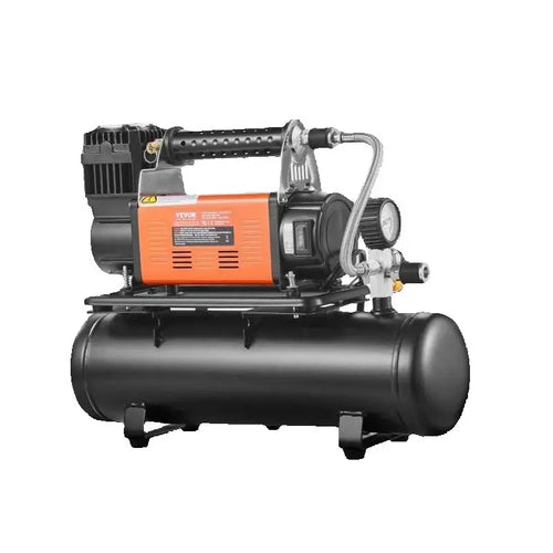 SucceBuy 12V Heavy Duty Air Compressor with Portable Tire Inflator Offroad Air Compressor Digital Pressure Gauge Tire Inflator