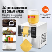 Load image into Gallery viewer, Succebuy Commercial Snowflake Ice Machine Stainless Steel Air Cooling System&amp;Rapid Heat Dissipation for Bakery Cafe - AMOCART
