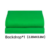 Load image into Gallery viewer, SH 240x400cm Background Stand Frame With Photography Green Screen Backdrops Photography Background For Living Video Recording
