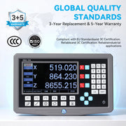 Load image into Gallery viewer, Industrial 3VA LCD DRO Readout 300x192x78mm 4kg Linear Error Compensation Precision Machining CNC Equipment Display System
