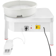 Load image into Gallery viewer, SucceBuy Pottery Wheel 14in/36cm Pottery Forming Machine with Foot Pedal Pottery Wheel for Adults 450W Electric Pottery Wheel
