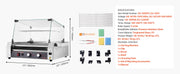 Load image into Gallery viewer, Amocart 5 7 11 Rollers Hot Dog Roller Stainless Steel Sausage Grill Cooker Commercial Hot Dog Machine with Dual Temp Control
