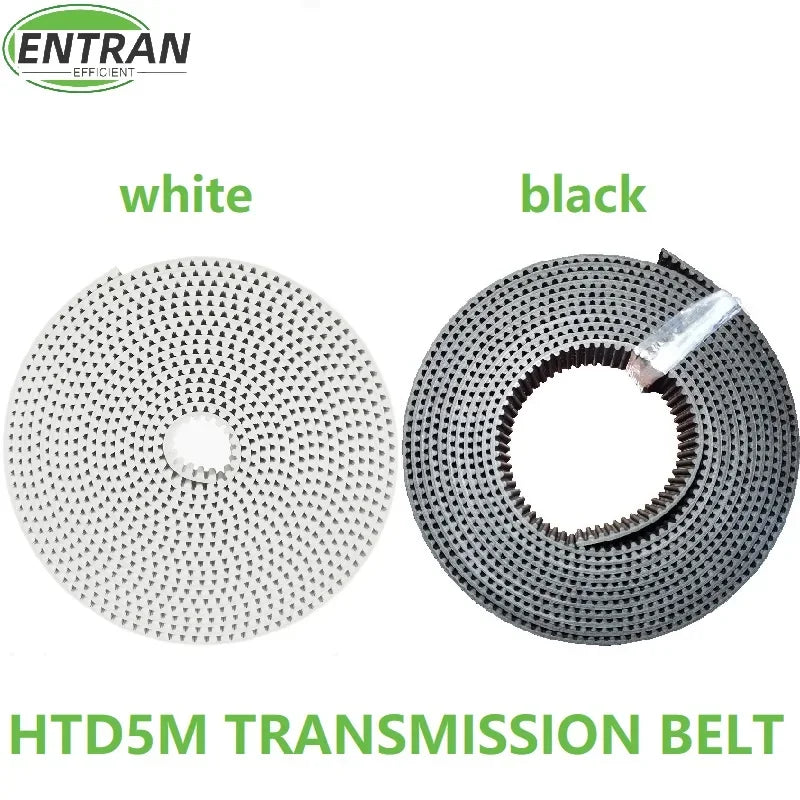 Polyurethane PU HTD 5M 15 Tooth HTD5M 25 Timing Belt Replacement Open Ended Transmission Conveyor Machine Belts Drive Belt