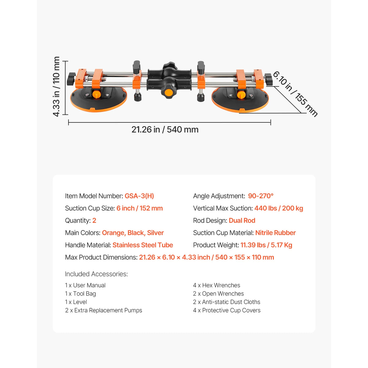 SucceBuy 2 Packs Seamless Granite Seam Setter 90°-120° Adjustable with 6 in Suction Cups Seam Joiner for Tile Joining & Leveling Amocart