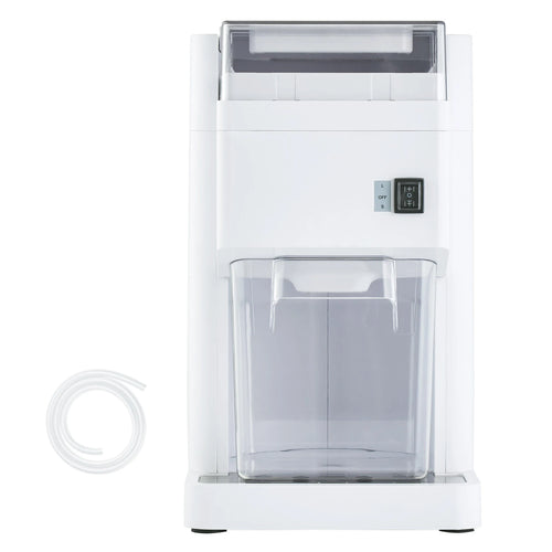 SucceBuy Commercial Ice Shaver Machine 1.8L 300W Premium Motor Stainless Blades for Bar Mixing Seafood Preservation Home Party