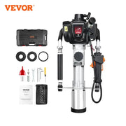 Load image into Gallery viewer, Amocart 37.77cc Gas-Powered T Post Driver 4-Stroke Engine Gasoline Fence Piling Pounder with 3 Post Driving Head(45/55/88 mm)
