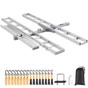 Load image into Gallery viewer, Amocart Motorcycle Carrier 2-Bike 600LBS Aluminum Motorcycle Carrier Hitch Mount, Loading Ramp Scooter Dirt Bike Trailer Hauler
