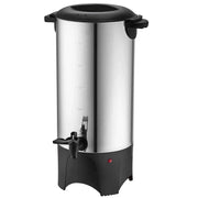 Load image into Gallery viewer, SucceBuy 50 Cups Commercial Coffee Urn Stainless Steel Large Coffee Dispenser 1000W Electric Coffee Maker Urn For Quick Brewing
