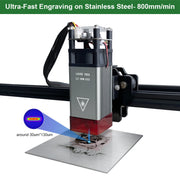 Load image into Gallery viewer, LASER TREE 4w 5W Laser Module 450nm Laser Head Blue Laser for Cnc Laser Engraving Cutting Machine WoodWorking DIY Tools
