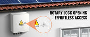 Charger l'image dans la visionneuse de galerie, Boîte de Combinaison PV SucceBuy 4 ou 6 Cordes Boîte de Combinaison Solaire Fusible de Courant Nominal 10A / 15A pour Système de Panneaux Solaires Connecté ou Non au Réseau
