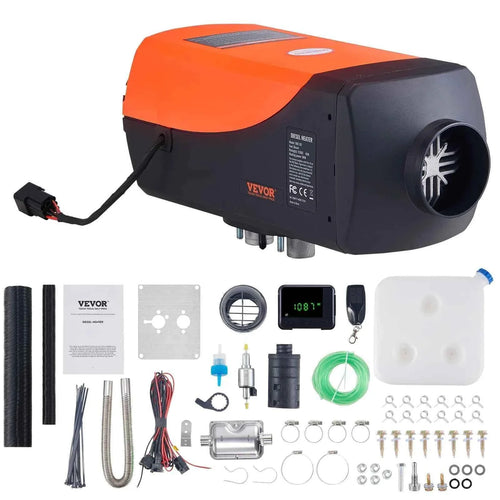 Amocart Car Heater 2/5/8KW Diesel Air Heater 12V With Remote Control Low Noise for Truck RV Trailer Air Diesel Parking Heater