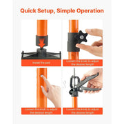 Load image into Gallery viewer, Amocart 2/4/8-Pack Cabinet Jack Support Pole Adjustable Steel Telescopic 154 lbs Capacity for Installing Cabinets Cargo Bars
