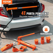 Load image into Gallery viewer, Amocart 4/10/12/20 Ton Power Hydraulic Cylinder Jack Autobody Frame Repair Tool Kit Automotive Truck Lifting  Heavy Equipment
