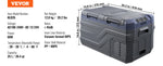 Amocart 8L to 75L Car Refrigerator Fridge Portable Icebox Single&Dual Zone w/Blue Tooth Temp Adjustable for Outdoor Camping RV