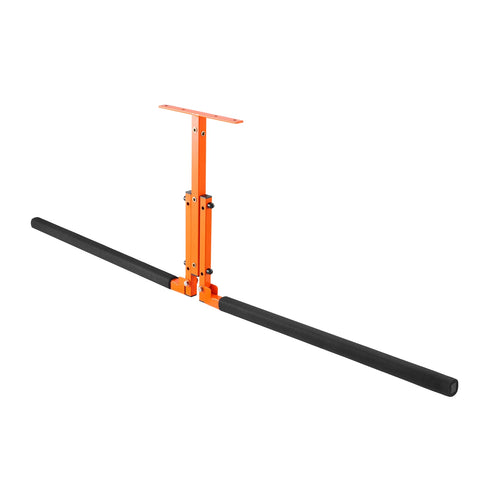 SucceBuy Kayak Ceiling Storage Rack Ceiling Storage Rack for 2 Kayak Canoe SUP Adjustable Height Overhead Kayak Holder Hanger