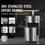 SucceBuy 8 16 GALLON Beer Brew Fermentor Brew Bucket Fermentor for Brewing Home Brewing Supplies with Base Kettle Stock Pot