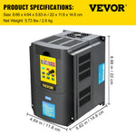 Amocart 2.2/3/4/7.5KW VFD Frequency Inverter 110V/220V 1/3P Input 3P Output Variable Frequency Drive CNC Motor Converter