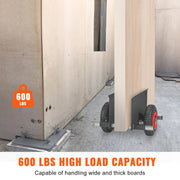 Load image into Gallery viewer, SucceBuy 600 lbs Panel Slab Dolly Terrain Moving Cart with Pneumatic Wheels Adjustable Clamp for Drywall Sheet Material Handling - AMOCART
