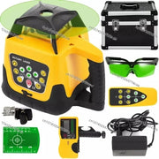 Load image into Gallery viewer, Green Beam Rotary Laser Leveler 500M Range Measuring Laser Level with Remote Control Water Proof Dust
