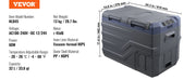 Charger l'image dans la visionneuse de galerie, Amocart 8L to 75L Car Refrigerator Fridge Portable Icebox Single&amp;Dual Zone w/Blue Tooth Temp Adjustable for Outdoor Camping RV
