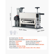 Load image into Gallery viewer, Amocart 370W Electric Wire Stripper Machine 0.06-1.57 in 11 Channel Automatic Copper Cable Stripper for Scrap Copper Recycling
