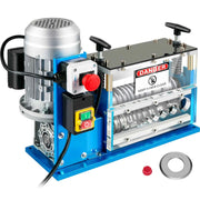 Bild in Galerie-Viewer laden, SucceBuy Electric Wire Stripping Machine Cable Stripper 1.5-38mm 11 Channels Acrylic+Aluminum W/Blade for Scrap Copper Recycling
