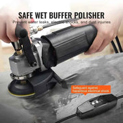 Bild in Galerie-Viewer laden, SucceBuy Wet Polisher 800W 4inch Concrete Grinder Wet Grinder Machine for Marble Granite Stone Rock Tile Equipped W/ GFCI Switch
