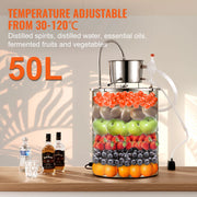 Load image into Gallery viewer, Amocart 30/50L Stainless Steel Alcohol Distiller Alcohol Still Essential Oil Brewing DIY Whisky Wine Brandy Distillery Home Use
