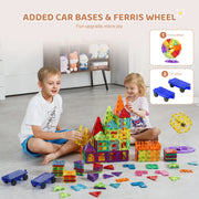 Load image into Gallery viewer, Amocart 180PCS Magnetic Building Blocks Construction Children Magnet Tiles Montessori Educational Toys for Kids Birthday Gifts

