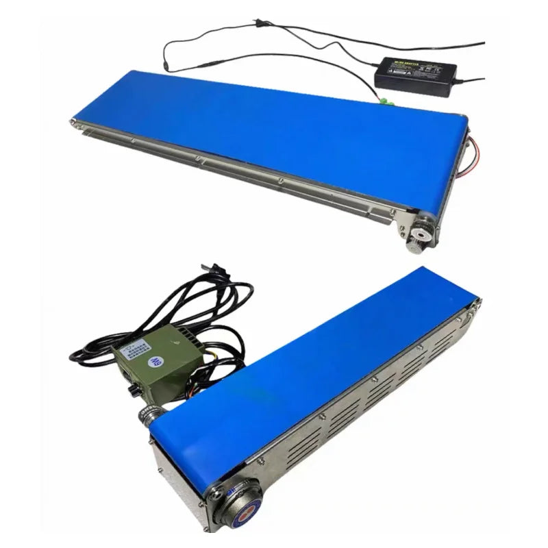 460x200MM Stainless Steel Vending Machine Track Cargo Channel Automatic Conveyor Belt DC24V Load 3.5-5KG 35RPM Adjustable Speed