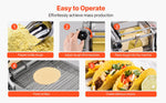 Amocart Automatic Tortilla Maker Electric Non-Stick Corn Tortilla Chapatti Machine
