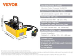 Amocart 10,000PSI Air Hydraulic Pump 0.61Gal Reservoir & Remote Control Actuator for Automobile Frame Machine & Hydraulic Press