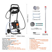 Load image into Gallery viewer, SucceBuy 750W 950W Airless Paint Sprayer 3000PSI High Efficiency Electric Airless Sprayer Handheld Paint Sprayers Home Interior
