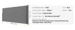 Amocart Retractable Side Awning Outdoor Privacy Polyester Water-proof Retractable Patio Screen UV 30+ Room Divider Wind Screen