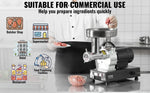 Heavy Duty Electric Meat Grinder Amocart Commercial Stainless Steel for Restaurant & Butcher Store
