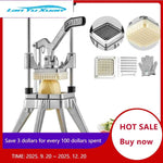 Amocart Commercial Vegetable Fruit Heavy  Professional Food Dicer Kattex French Fry Cutter Onion Slicer Stainless Steel