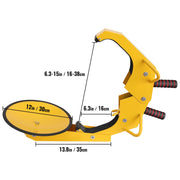 Charger l'image dans la visionneuse de galerie, Amocart Wheel Lock Clamp 1/2 Pack Trailer Wheel Lock Heavy-Duty Anti Theft Tire Lock Adjustable Tire Boot Lock Tire Claw for RV
