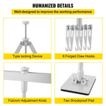 Amocart Dent Pulling Tool Panel Dent Pull Lever Bar Shockproof Pads Car Body Dent Removal Repair Kit T-Rod Slide Hammer Puller