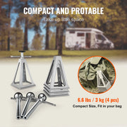Load image into Gallery viewer, Amocart RV Stabilizer Jacks, 4 Pack Aluminum RV Leveling Jacks, Per Jack 6000 Lbs , RV Stack Jacks for RV Travel Trailer Camper
