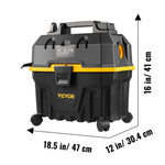 Amocart Portable Wet and Dry Vacuum Cleaner 15L For Car & Home Appliance 1200W Power Strong Suction Vacuum Cleaner & Air Blower