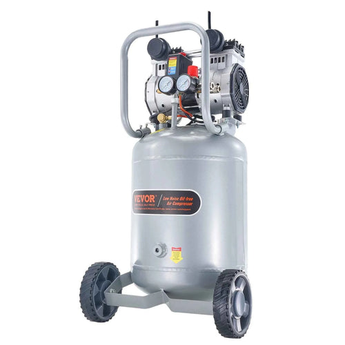 SucceBuy Compresseur d'air de 50 litres, 2 CV, sans huile, pression maximale de 125 PSI pour gonflage de pneus, réparation automobile, peinture