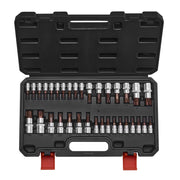 Load image into Gallery viewer, SucceBuy Torx Bit SocketSet 34-Piece Solid Star and Tamper Proof T6-T70 S2 AlloySteel and Cr-V Steel Drives Enhanced StorageCase - AMOCART
